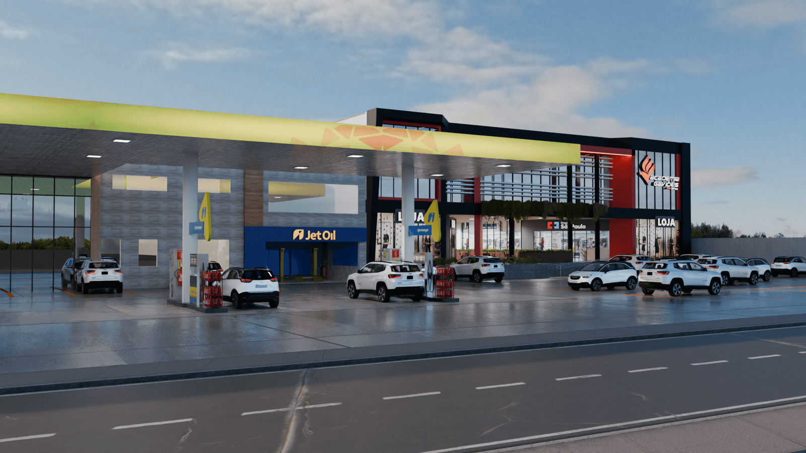 Mall Bizunga Gaviões — RLA Arquitetura